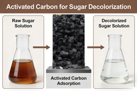 Activated Carbon for Sugar Decolorization | High Adsorption Carbon