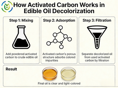 How Activated Carbon Works In Edible Oil Decolorization