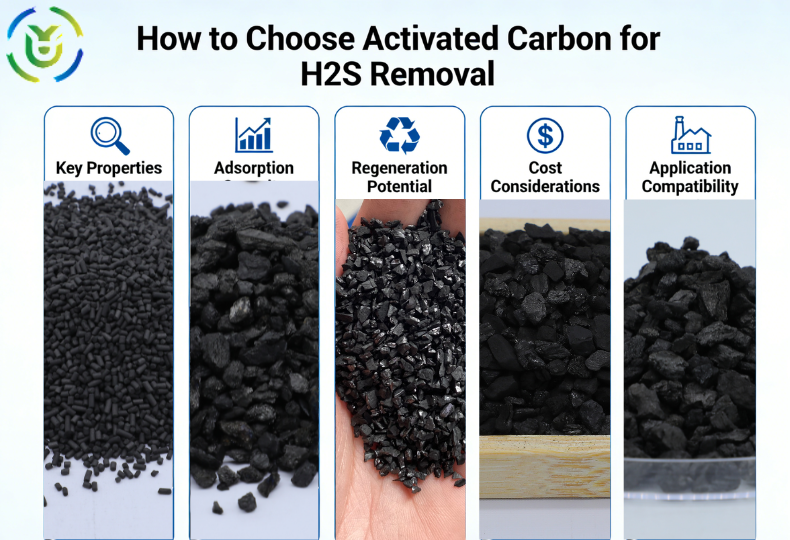 How to Choose Activated Carbon for H2S Removal