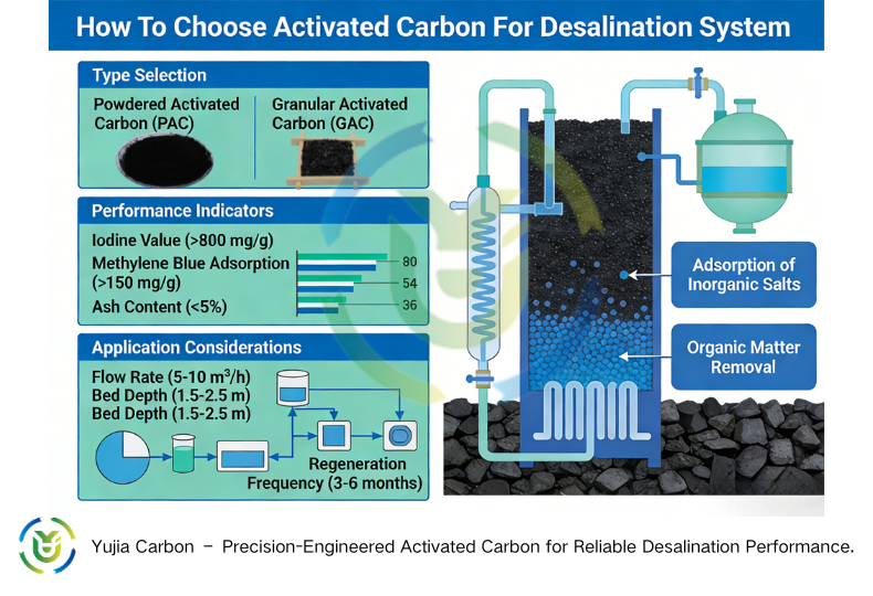 How to Choose Activated Carbon for Desalination Systems