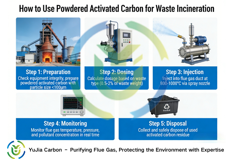 How to Use Powdered Activated Carbon for Waste Incineration