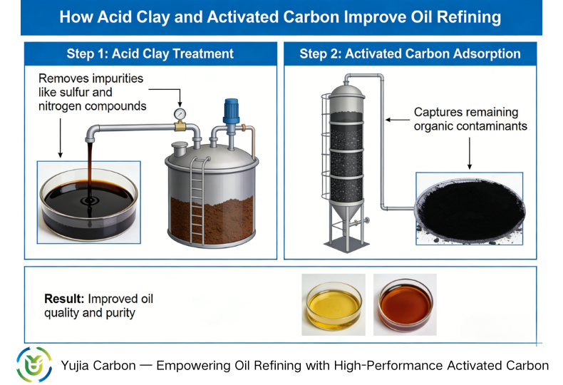 How Acid Clay and Activated Carbon Improve Oil Refining