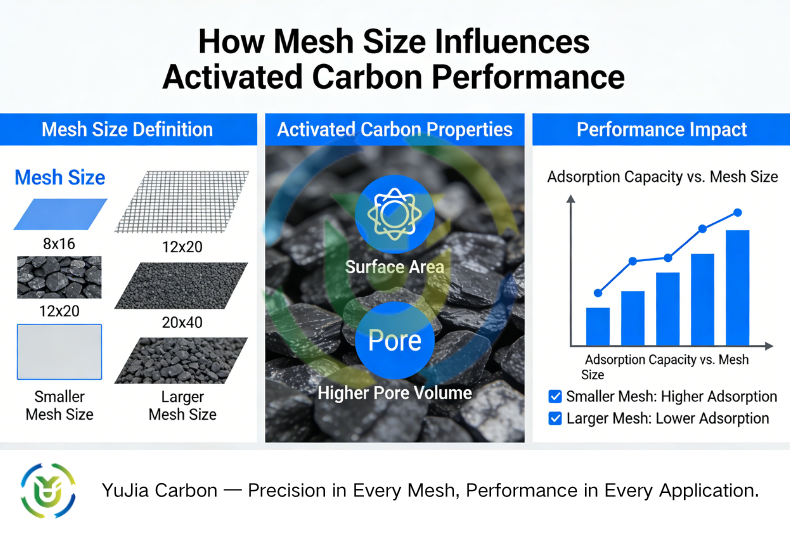 How Mesh Size Influences Activated Carbon Performance