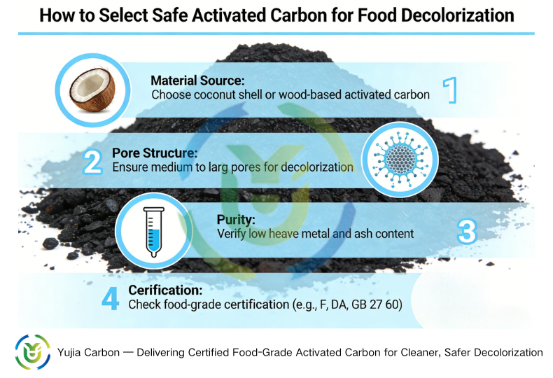 How To Select Safe Activated Carbon For Food Decolorization