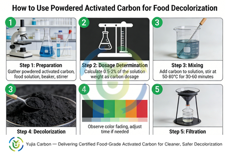 How to Use Powdered Activated Carbon for Efficient Food Decolorization