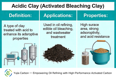 What Is Acid Clay (Activated Bleaching Earth)? Uses in Oil Refining