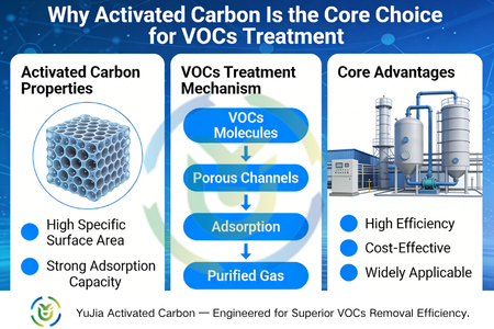 Why Activated Carbon Is Essential for VOCs Removal in Industry