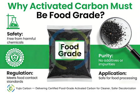 Why Activated Carbon Must Be Food Grade in Food Processing