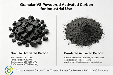 Granular VS Powdered Activated Carbon for Industrial Use
