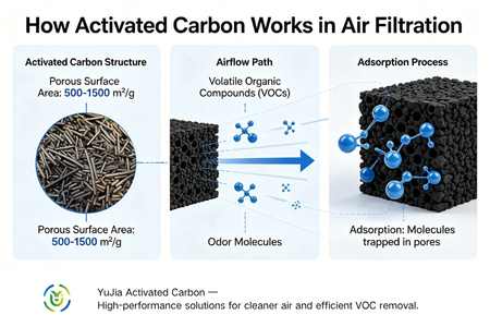 How Activated Carbon Works in Air Filtration Systems