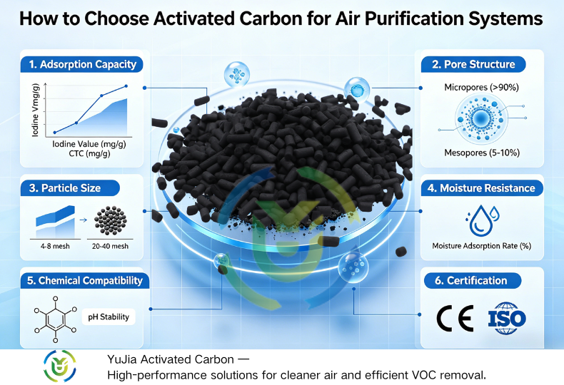 How to Choose Activated Carbon for Air Purification Systems
