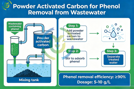 Phenol Removal from Wastewater Using Powder Activated Carbon