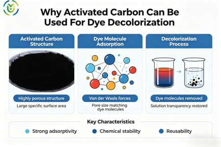 Why Activated Carbon Can Be Used for Dye Decolorization | Adsorption Explained