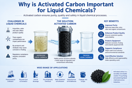 Activated Carbon in Liquid Chemical Purification Applications