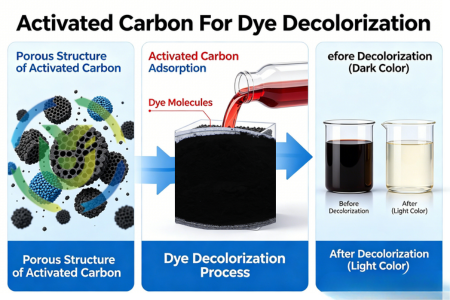 How To Choose Activated Carbon For Dye Decolorization