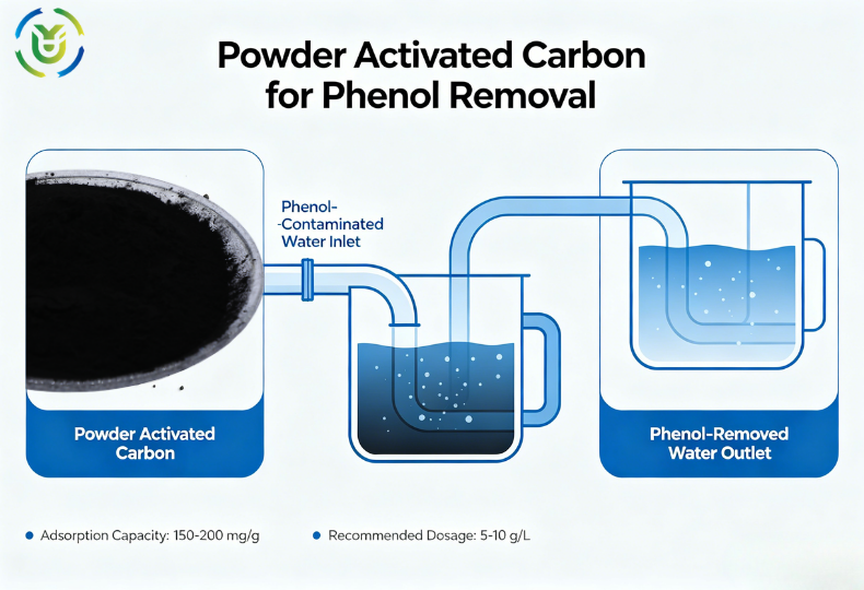 Powder Activated Carbon for Phenol Removal from Wastewater